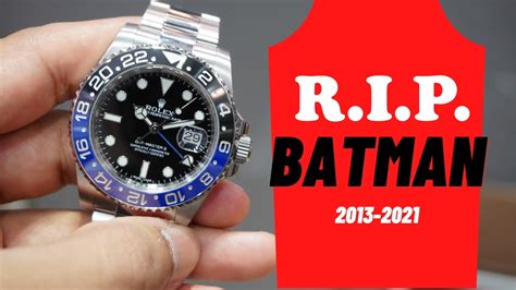 rolex batman price graph|batman rolex watch cost.